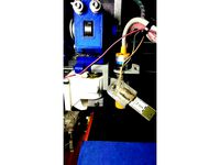 Hotend_Flange1.75mm on 18mm Capacitive sensor by dennis1012