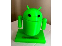 Small Bugdroid with base by DeltaWhiskey
