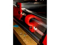 V-Slot Straight Cable Holder w/Circle by 3boysdad