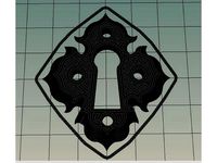 Escutcheon keyhole plate 5.2 by Nys1