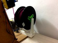 Soporte rollo filamento by skuaree