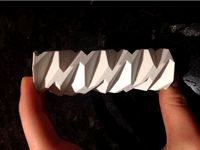 Angular Calibration Items (twisted cube and pillar) by AudreyTheAwesome