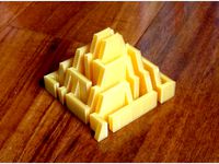 Pyramidal staircase maze by JustinSDK