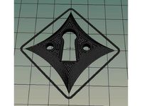 Escutcheon keyhole plate 10 by Nys1