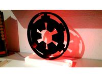 Illuminated Galactic Empire signe by Hunted_One