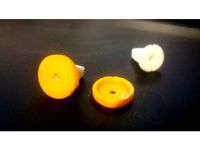 License plate Dowel for Golf Mk 2 by Lord_Vader