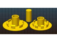 Hatchbox Filament Hubs for Prusa i3 MkII by SkippyMcSlappyPants