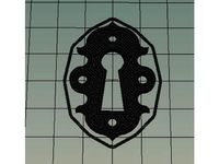 Escutcheon keyhole plate 7 by Nys1