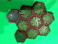 Heroscape LIKE flat edge tile for converting from hex to any square based system by arcadepcnut