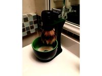 Shaving Brush and Bowl Holder by nanonick