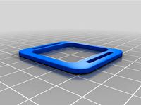 GoPro Hero 5 Black Strap Mount for gimbals  by enthropy