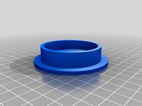 58 mm Spool hole - ball bearing adapter for 8 mm lead screw by marcopolo76