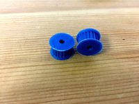 GT2 pulley 20T 3mm and 5mm bore by whitefoot