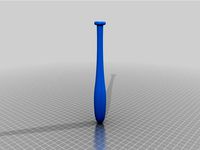 Bezierconic Baseball Bat - OpenSCAD_Model by KySyth
