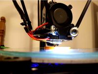 Kossel Delta Extruder Light by 8link