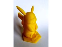 Sitting Pikachu Pokémon by Mivia