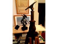 Antique Bardou Telescope Tripod Trivet by EstelleDunbar