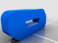 20x20 V-Slot simple cable clip by mpires
