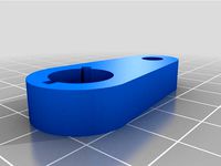 Saab 95 Blend door stop arm by dmlf