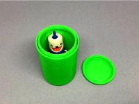 Container with Secret Bill Pocket / シークレットお年玉ケース by CyberCyclist