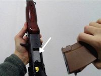Magwell Spacer for E&L AK airsoft by tictactoe