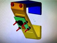 Raspberry Pi Kamerahalterung RF100 MK1 by Scorch1262
