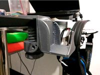 Monster Mouth Holder Xbox 360 Controller hanger version- Clampable  by SolidLeon