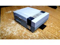 Raspberry Pi A/B NESPi Mini Classic NES case by mafe72