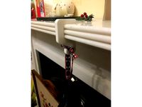 Fireplace Stocking Hanger by Fortify