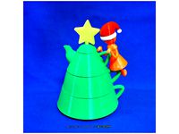 Christmas Creative tea sets by shiuan