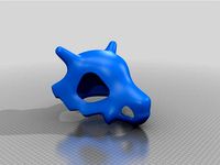 Cubone Skull Helmet by LoboNightWolfz