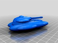 15mm Sci-Fi High-Tech Alien Battle Tank  by Shreddieeddie