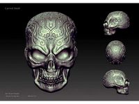 Carving skull by kai6661305