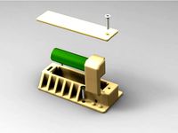 Caliper, replacement of the battery on AAA. by URkA