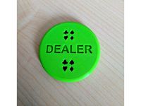 Poker Dealer Button by kamma_cz