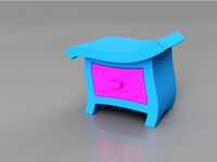 Wonkey Bedside Table by anordvall