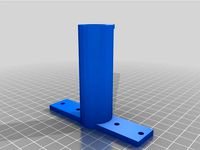 Small Kossel Filament Role Holder for 500g Spools by Bluecobra73