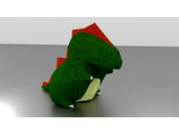 Low Poly Dino by Keywarn