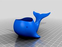Pinksie the Whale - Tea Light Candle Holder by hhtat