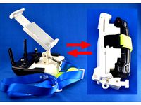 Foldable Tablet Holder for DJI MAVIC Ver.2 by kundali