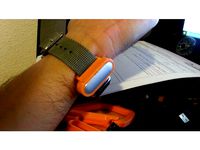 Xiaomi Mi Band Holder on  watch casio  22mm belt by balloneta