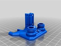 Flashforge Creator Pro Dust Filter Bracket - Fixed by DarthxRinzler