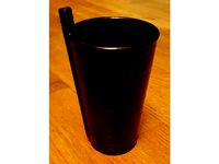 cup with a straw by Cottone-Computing