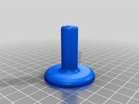 Model Rocket display for 13mm motor mounts by SiegecraftPB