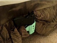 Bed frame holster for CZ 75 P-06 by Craigers3D