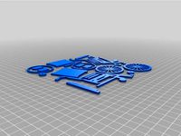 1:12 Scale Wheelchair. 3d Printing Files. by Will_Strange