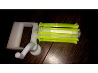 Mini Gun with Rainbow Loom Bands by spingoogL