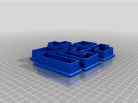 Tetris cookie cutters by Lemm