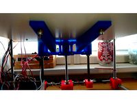 Bed Shelf bracket for Ekobots - Box-H 3D Printer. by otiki