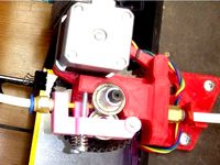 Remix of Ultimate Greg's Wade's Geared Extruder - Bowden version for 3mm filament and 6mm ptfe tube by tximy